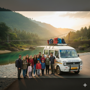 Looking for an affordable Tempo Traveller rental service in Guwahati for Assam and Northeast trips? Enjoy spacious, comfortable, and budget-friendly group travel with reliable drivers and well-maintained vehicles. Perfect for family tours, office outings, and holiday trips across the Northeast