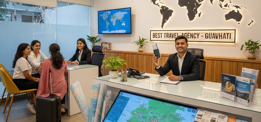 Discover the best Travel Agency in Guwahati and learn the top reasons why choosing the right travel partner makes your 2025 trips smooth, affordable, and unforgettable. Get expert guidance, custom packages, and stress-free travel planning for Northeast India and beyond.