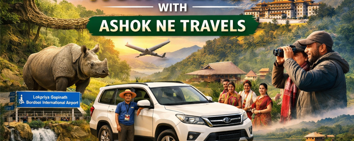 Looking for a reliable travel agency in Guwahati? Ashok NE Travels offers expert Northeast India tour packages, car rentals, and permit assistance. Book your dream trip today!