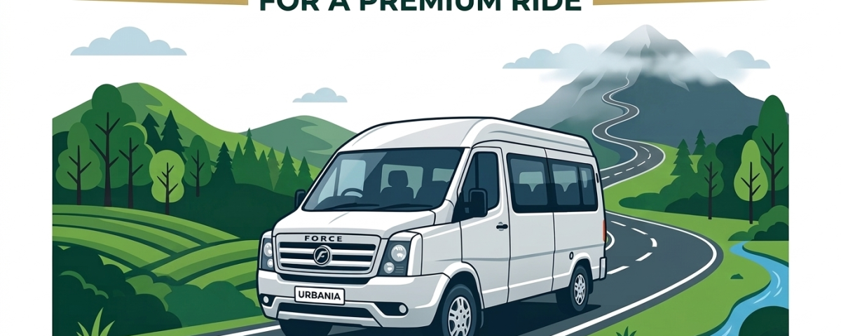 Looking for a premium ride? Learn how to book the best Urbania Rental Service in Guwahati. Compare seating, features, and rates for your next Northeast luxury tour.